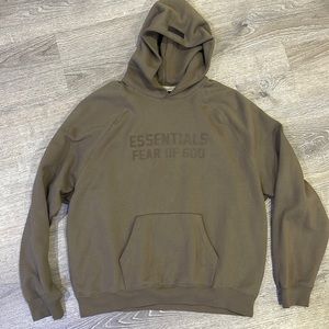 Fear of God essentials hoody size XL